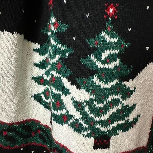 Vintage Adele Knitwear Christmas Sweater Size 2XL - Picture 3 of 8
